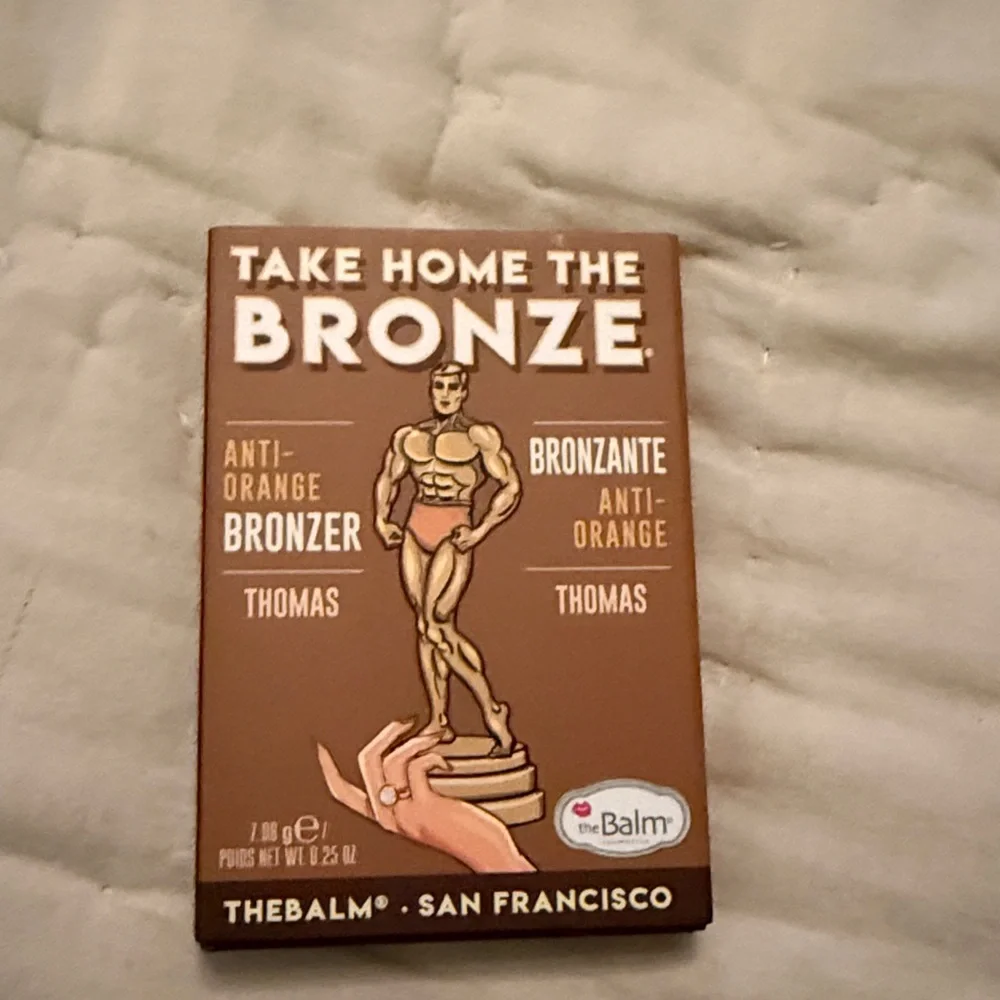 theBalm Take Home the Bronze Anti-Orange Bronzer in Thomas. NIB. Retail‎ 35